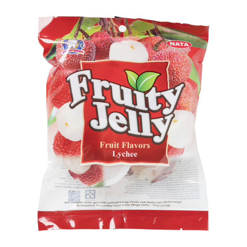 Fruity Jelly Lychee 3 X 312 Gram
