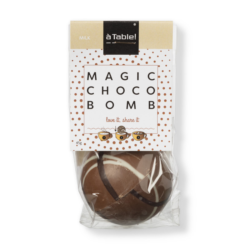 Magic chocobom - melkchocolade - 45 gram