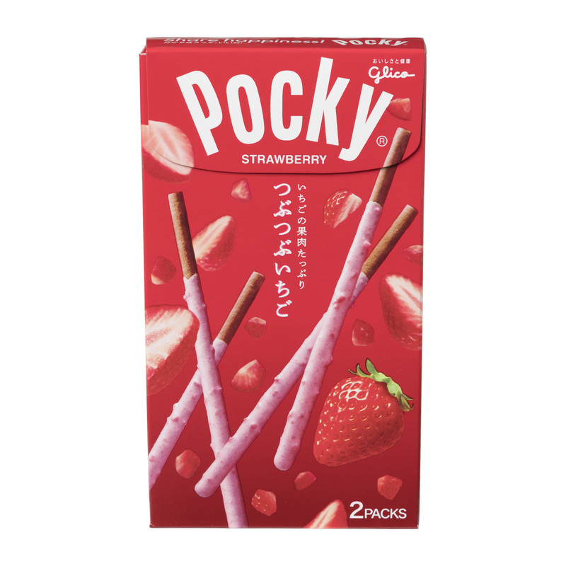 Japan Pocky Strawberry Biscuit Sticks 10x boxes - Pocky Aardbei Chocolade Double Pack 10 dozen/ 10x 56g
