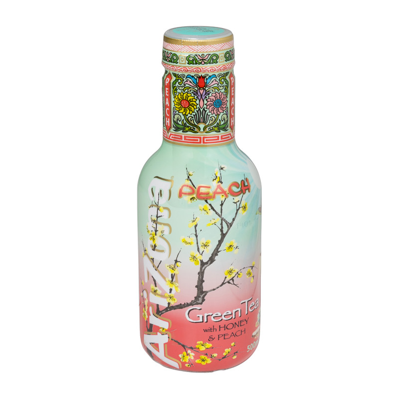 Green tea arizona - perzik - 0,5 liter