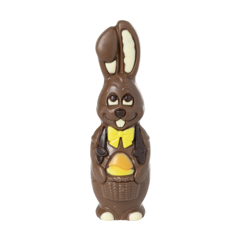 Paashaas groot 20 cm - chocolade - 125 gram