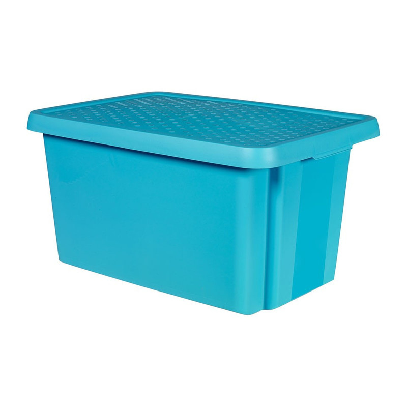 Missie invoeren verdieping Curver essentials opbergbox - 45 liter - blauw | Xenos