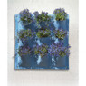 Nature plantentas - 9 zakken - blauw
