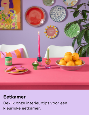 eclectische eetkamer